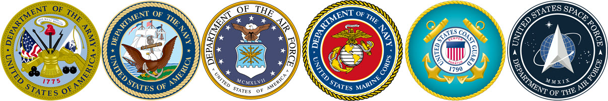 Armed Forces Service Seals